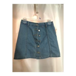 Denim Skort